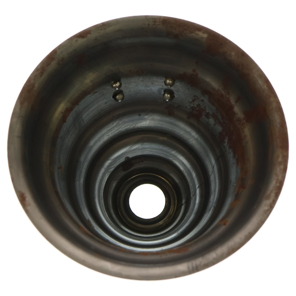 m&m(エムアンドエム) ×MASSES POT TYPE 6 - Bibendum STEEL / SMALL マシス ビバンダム 鉄鉢 ポット シルバー