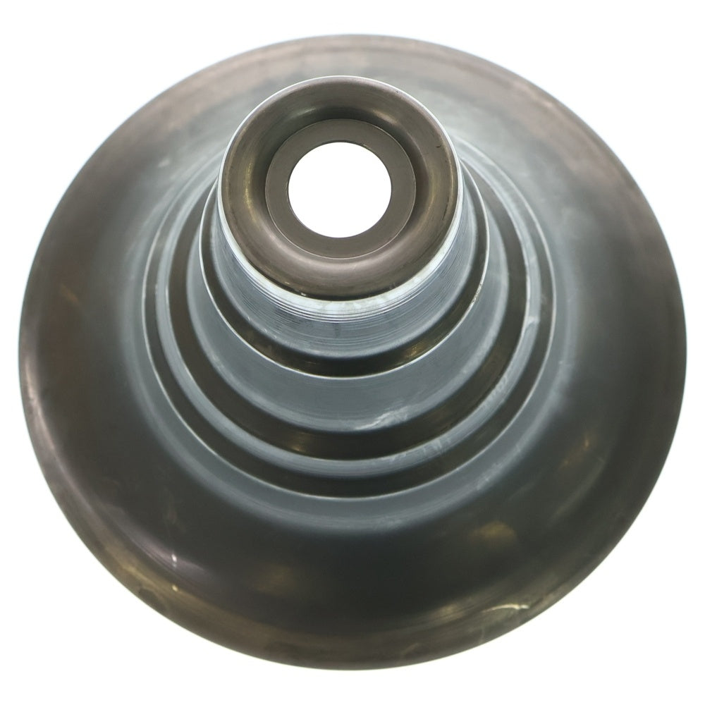 m&m(エムアンドエム) ×MASSES POT TYPE 2 - Shade STEEL / SMALL マシス シェード 鉄鉢 ポット シルバー