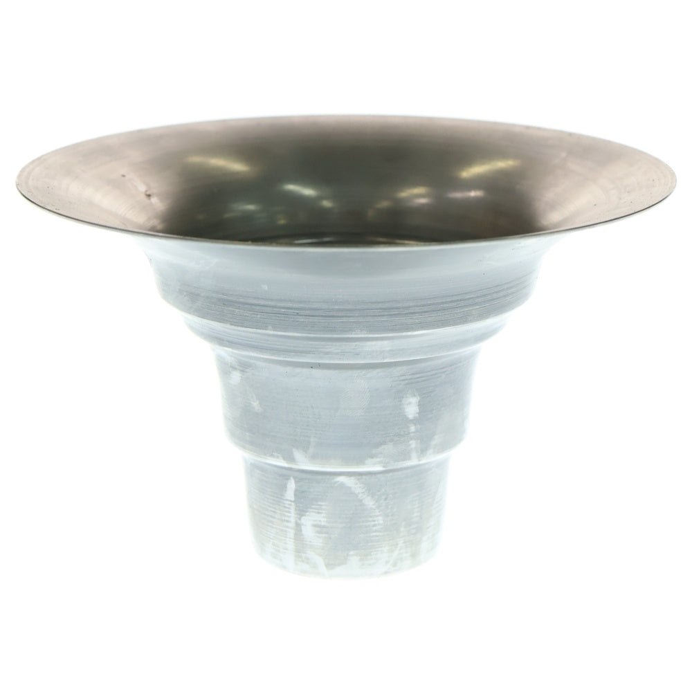 m&m(エムアンドエム) ×MASSES POT TYPE 2 - Shade STEEL / SMALL マシス シェード 鉄鉢 ポット シルバー