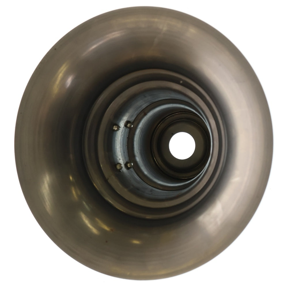 m&m(エムアンドエム) ×MASSES POT TYPE 2 - Shade STEEL / SMALL マシス シェード 鉄鉢 ポット シルバー