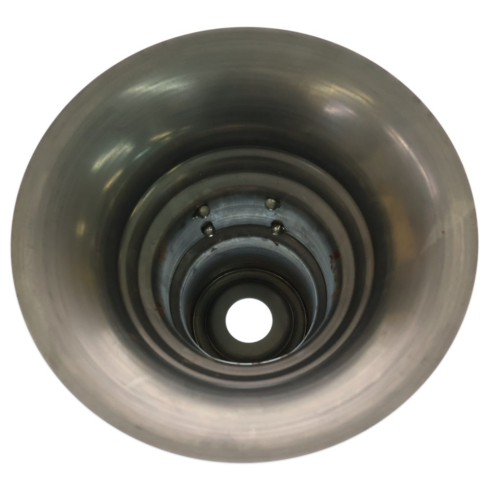 m&m(エムアンドエム) ×MASSES POT TYPE 2 - Shade STEEL / SMALL マシス シェード 鉄鉢 ポット シルバー