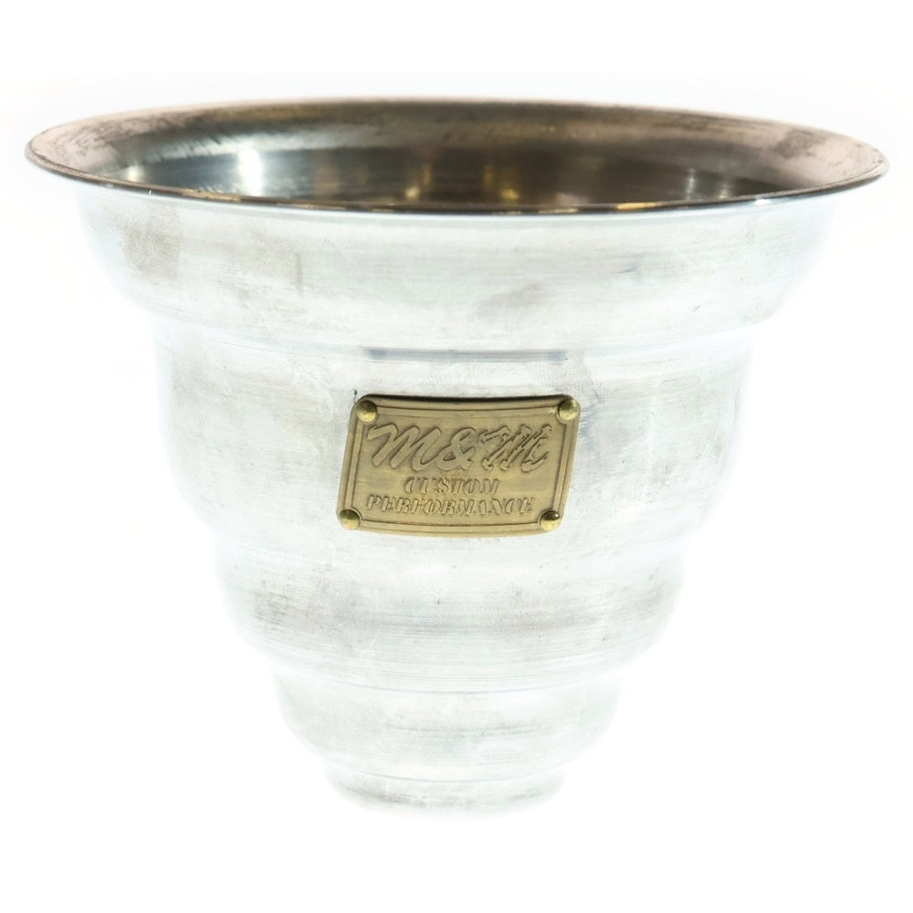 m&m(エムアンドエム) ×MASSES POT TYPE 6 - Bibendum Aluminum / SMALL マシス ビバンダム アルミ鉢 ポット シルバー