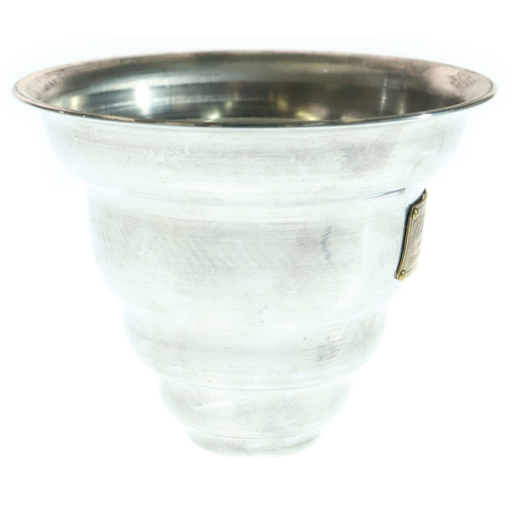 m&m(エムアンドエム) ×MASSES POT TYPE 6 - Bibendum Aluminum / SMALL マシス ビバンダム アルミ鉢 ポット シルバー