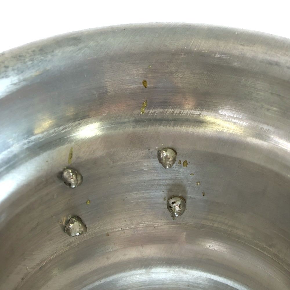 m&m(エムアンドエム) ×MASSES POT TYPE 6 - Bibendum Aluminum / SMALL マシス ビバンダム アルミ鉢 ポット シルバー