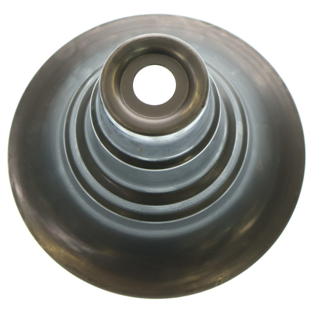 m&m(エムアンドエム) ×MASSES POT TYPE 2 - Shade STEEL / SMALL マシス シェード 鉄鉢 ポット シルバー