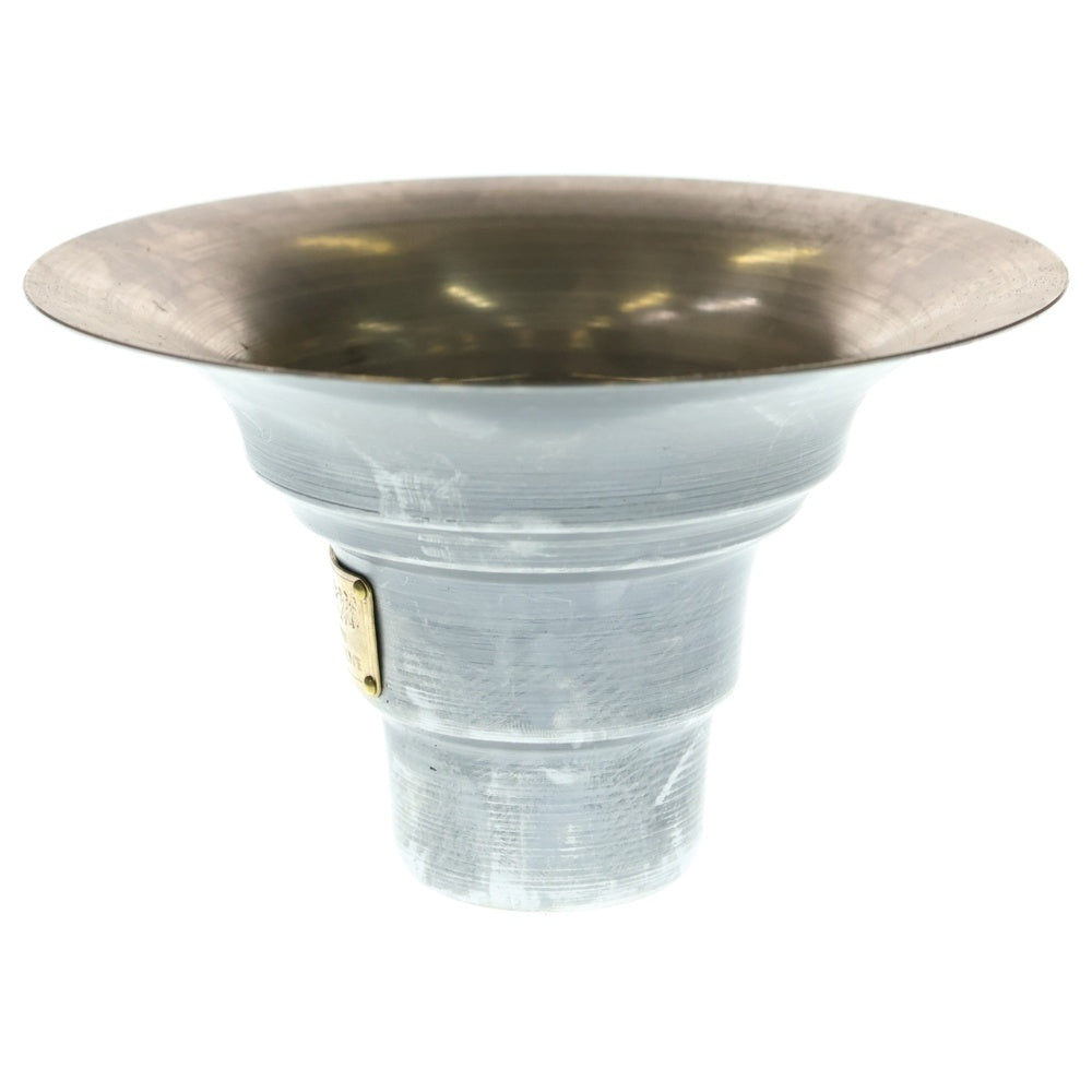 m&m(エムアンドエム) ×MASSES POT TYPE 2 - Shade STEEL / SMALL マシス シェード 鉄鉢 ポット シルバー