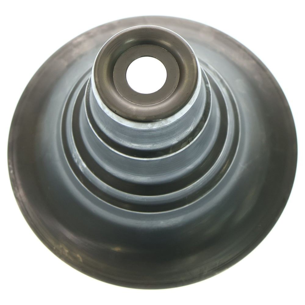 m&m(エムアンドエム) ×MASSES POT TYPE 2 - Shade STEEL / SMALL マシス シェード 鉄鉢 ポット シルバー