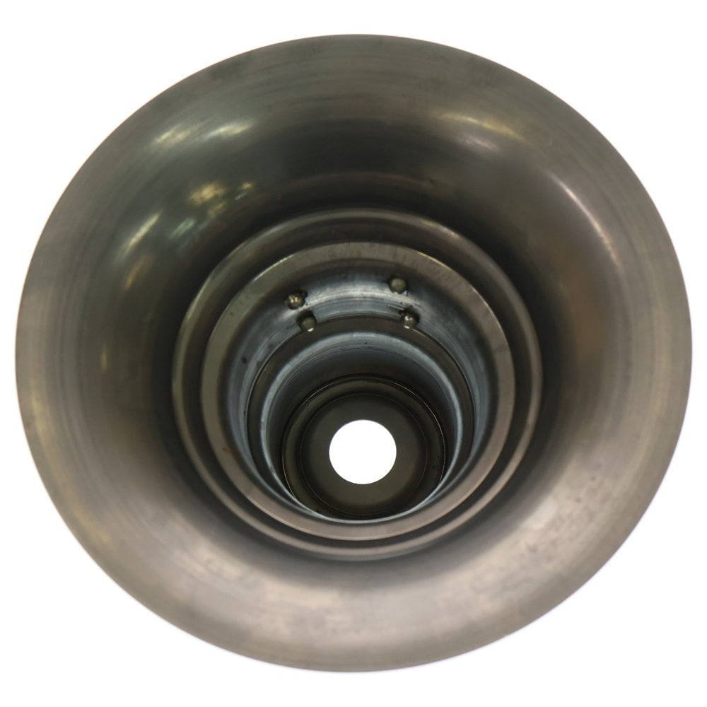 m&m(エムアンドエム) ×MASSES POT TYPE 2 - Shade STEEL / SMALL マシス シェード 鉄鉢 ポット シルバー