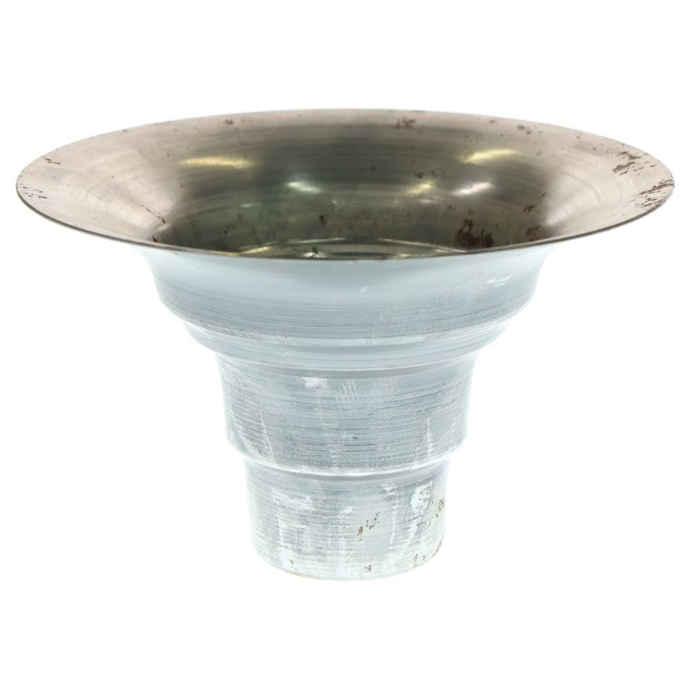 m&m(エムアンドエム) ×MASSES POT TYPE 2 - Shade STEEL / SMALL マシス シェード 鉄鉢 ポット シルバー