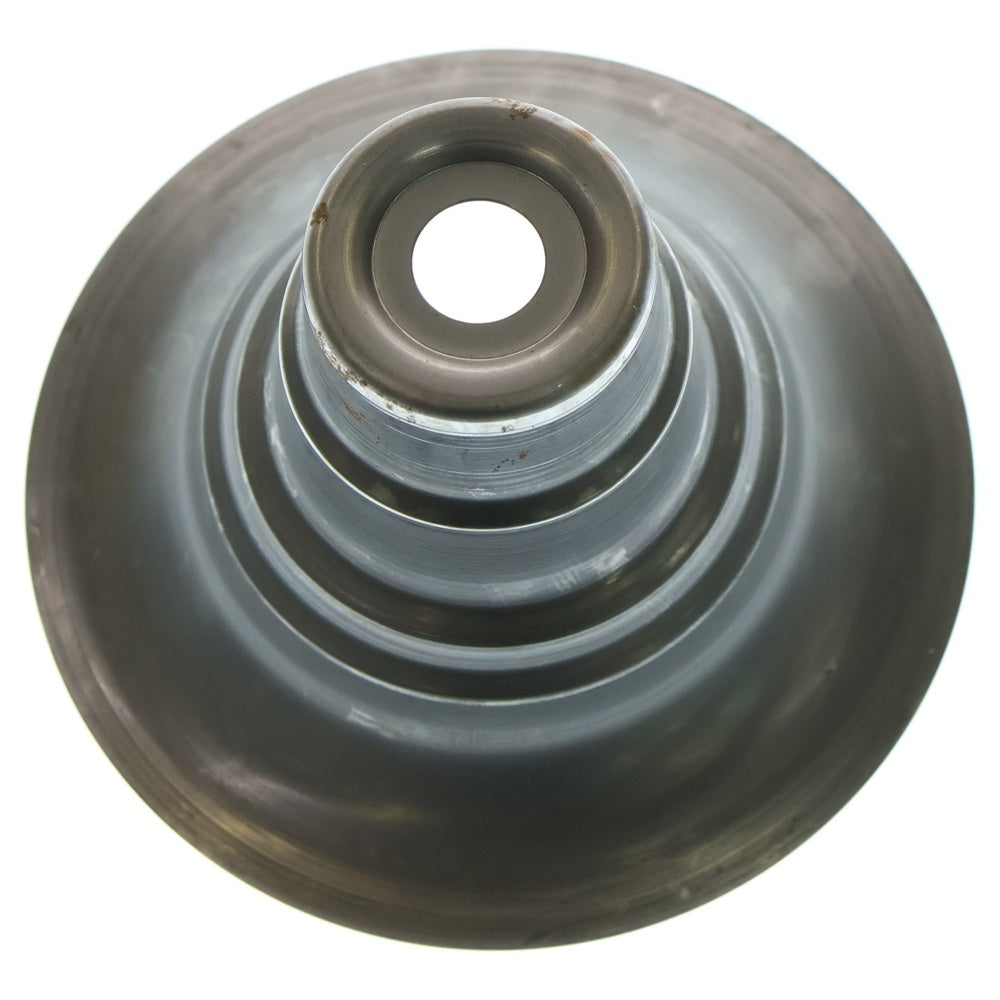 m&m(エムアンドエム) ×MASSES POT TYPE 2 - Shade STEEL / SMALL マシス シェード 鉄鉢 ポット シルバー