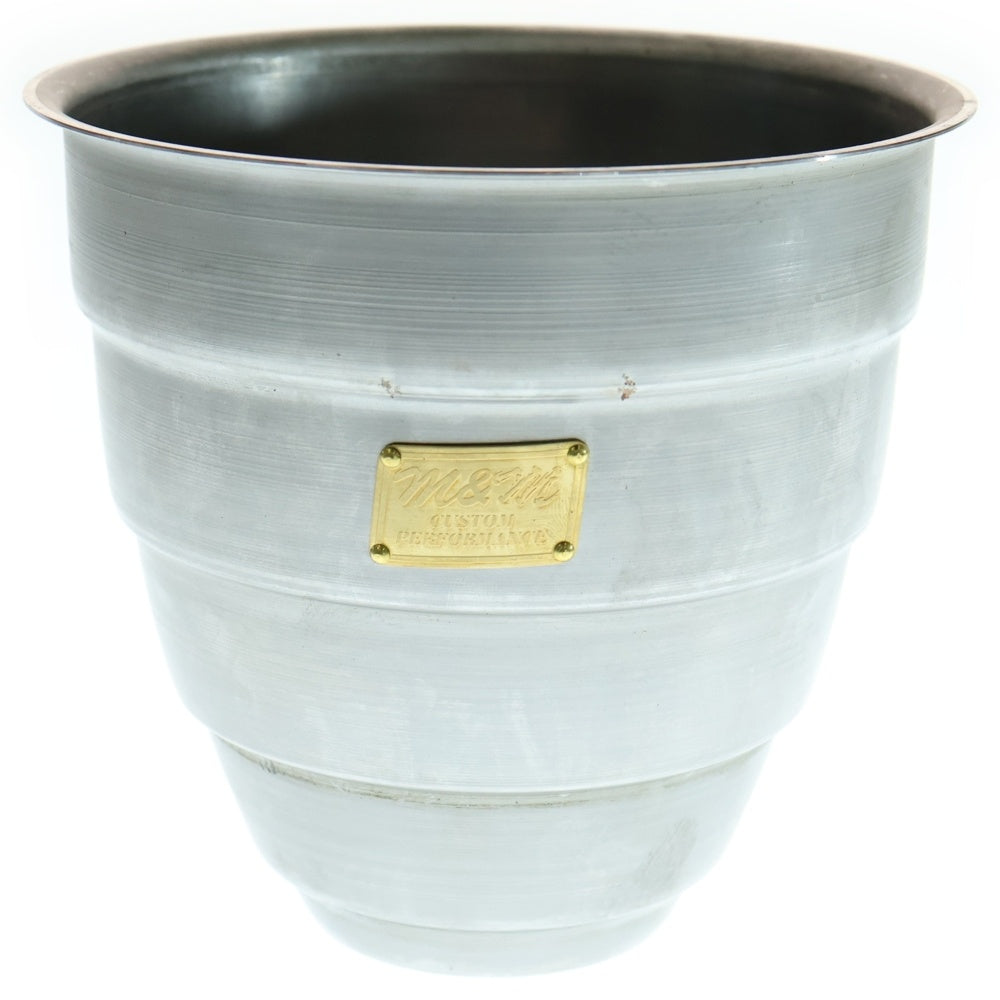 m&m(エムアンドエム) ×MASSES POT TYPE 1 - Chrysails STEEL / MEDIUM マシス クリサリス 鉄鉢 ポット シルバー