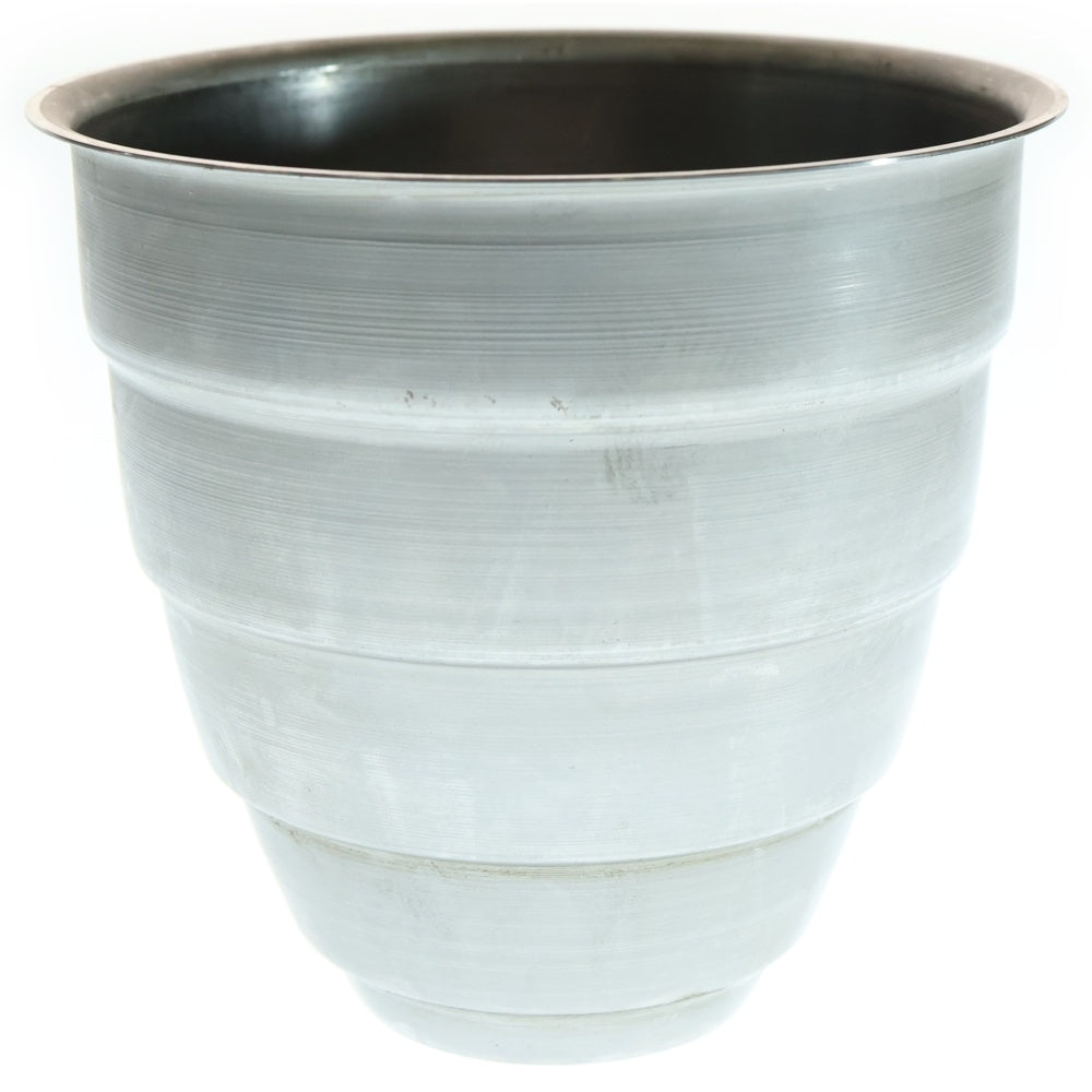 m&m(エムアンドエム) ×MASSES POT TYPE 1 - Chrysails STEEL / MEDIUM マシス クリサリス 鉄鉢 ポット シルバー