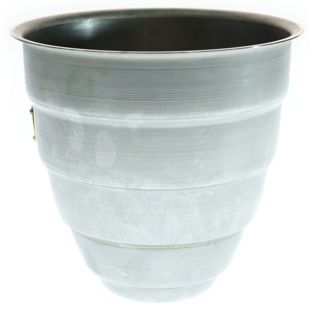 m&m(エムアンドエム) ×MASSES POT TYPE 1 - Chrysails STEEL / MEDIUM マシス クリサリス 鉄鉢 ポット シルバー