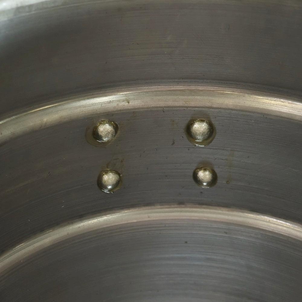 m&m(エムアンドエム) ×MASSES POT TYPE 1 - Chrysails STEEL / MEDIUM マシス クリサリス 鉄鉢 ポット シルバー