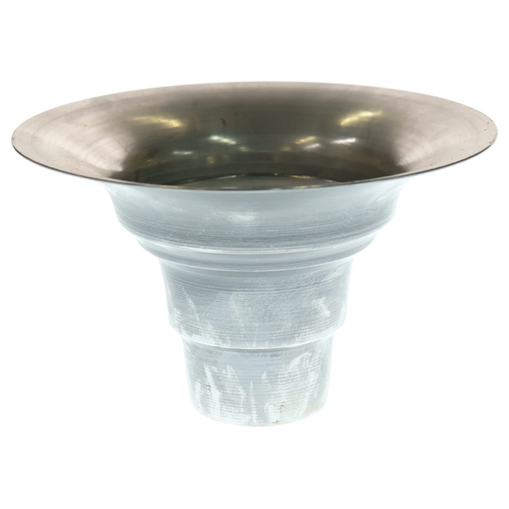 m&m(エムアンドエム) ×MASSES POT TYPE 2 - Shade STEEL / SMALL マシス シェード 鉄鉢 ポット シルバー