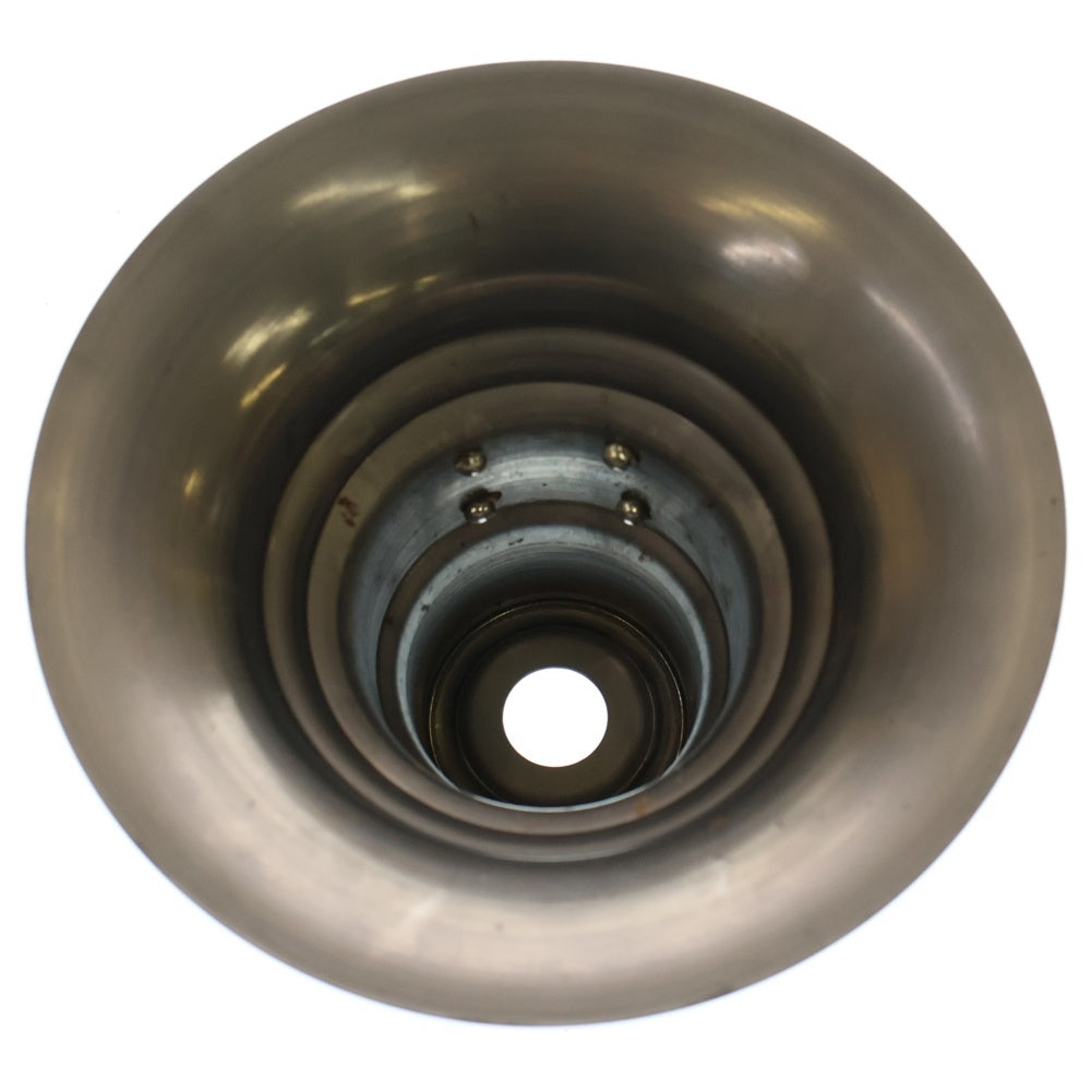 m&m(エムアンドエム) ×MASSES POT TYPE 2 - Shade STEEL / SMALL マシス シェード 鉄鉢 ポット シルバー