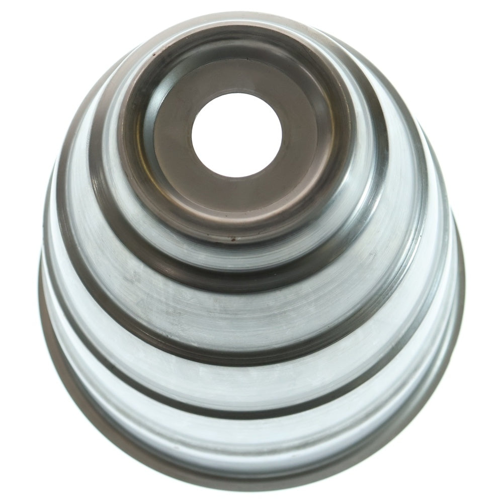 m&m(エムアンドエム) ×MASSES POT TYPE 1 - Chrysails STEEL / MEDIUM マシス クリサリス 鉄鉢 ポット シルバー