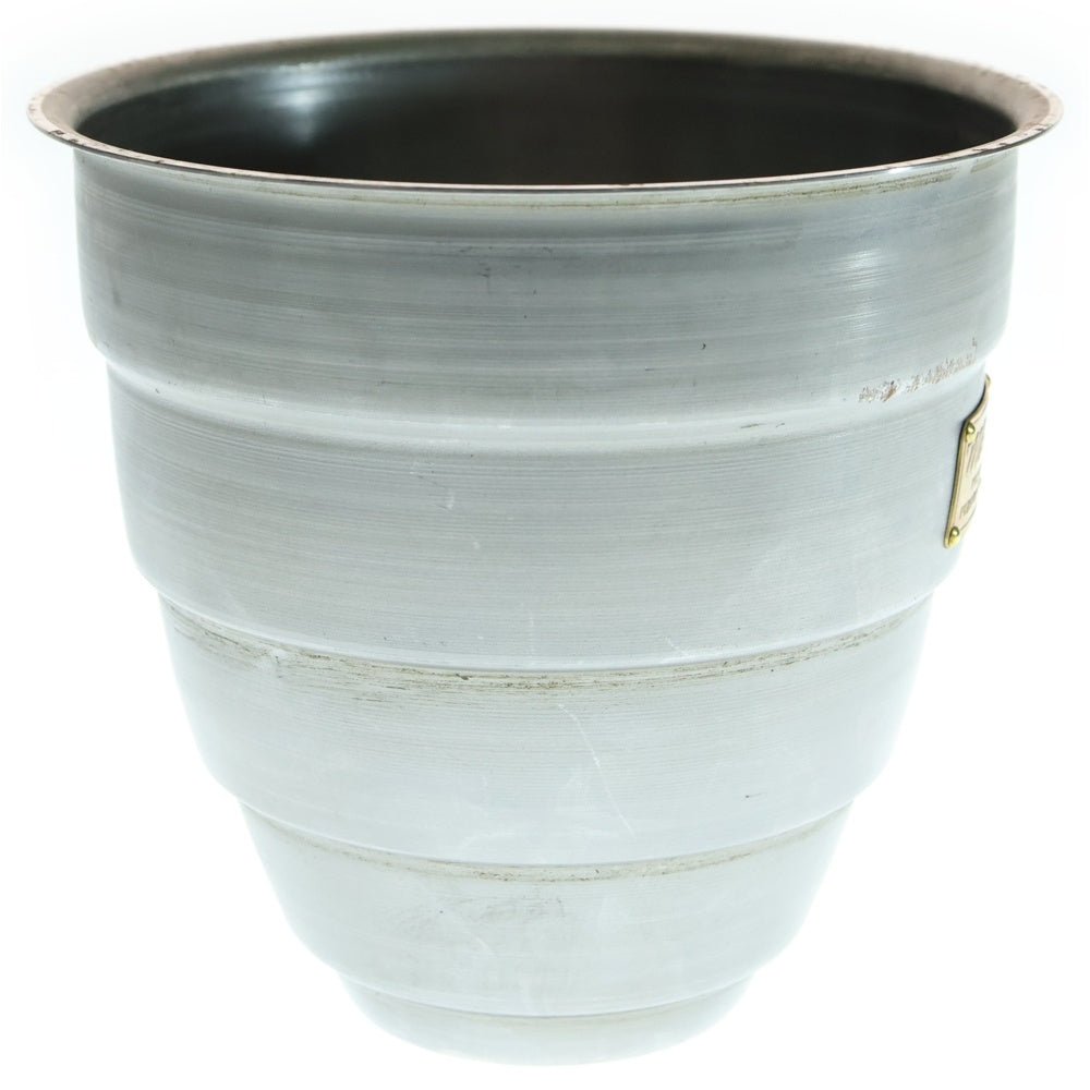 m&m(エムアンドエム) ×MASSES POT TYPE 1 - Chrysails STEEL / MEDIUM マシス クリサリス 鉄鉢 ポット シルバー