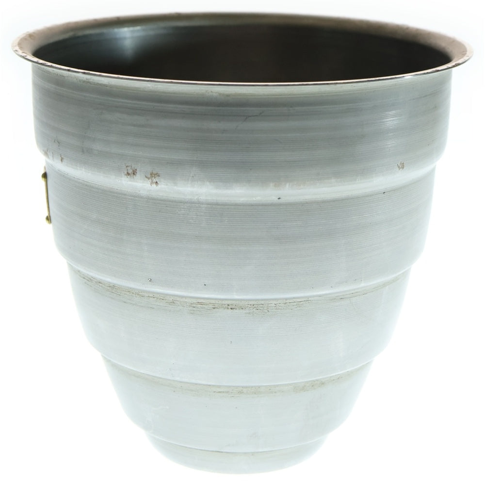 m&m(エムアンドエム) ×MASSES POT TYPE 1 - Chrysails STEEL / MEDIUM マシス クリサリス 鉄鉢 ポット シルバー