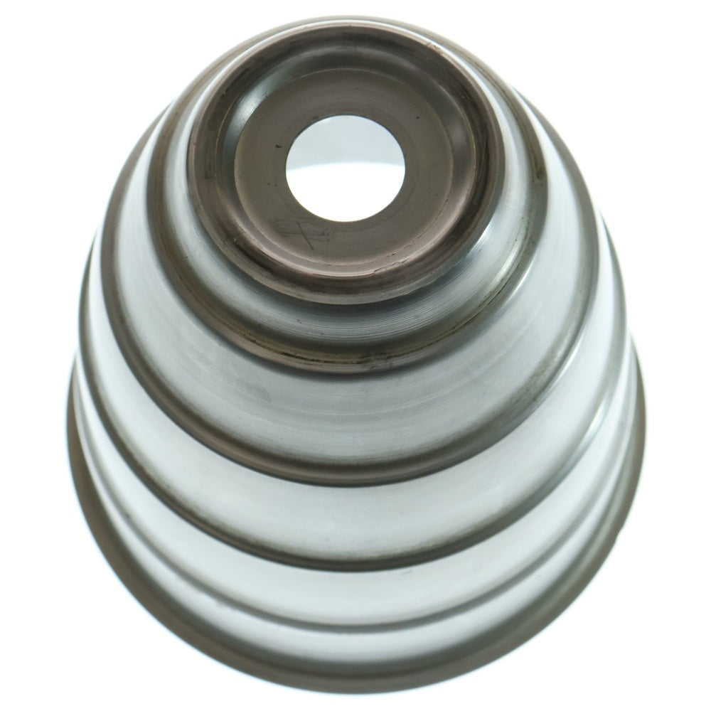 m&m(エムアンドエム) ×MASSES POT TYPE 1 - Chrysails STEEL / MEDIUM マシス クリサリス 鉄鉢 ポット シルバー