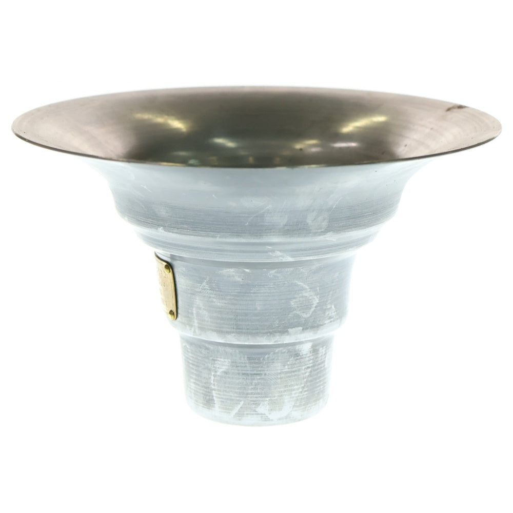 m&m(エムアンドエム) ×MASSES POT TYPE 2 - Shade STEEL / SMALL マシス シェード 鉄鉢 ポット シルバー