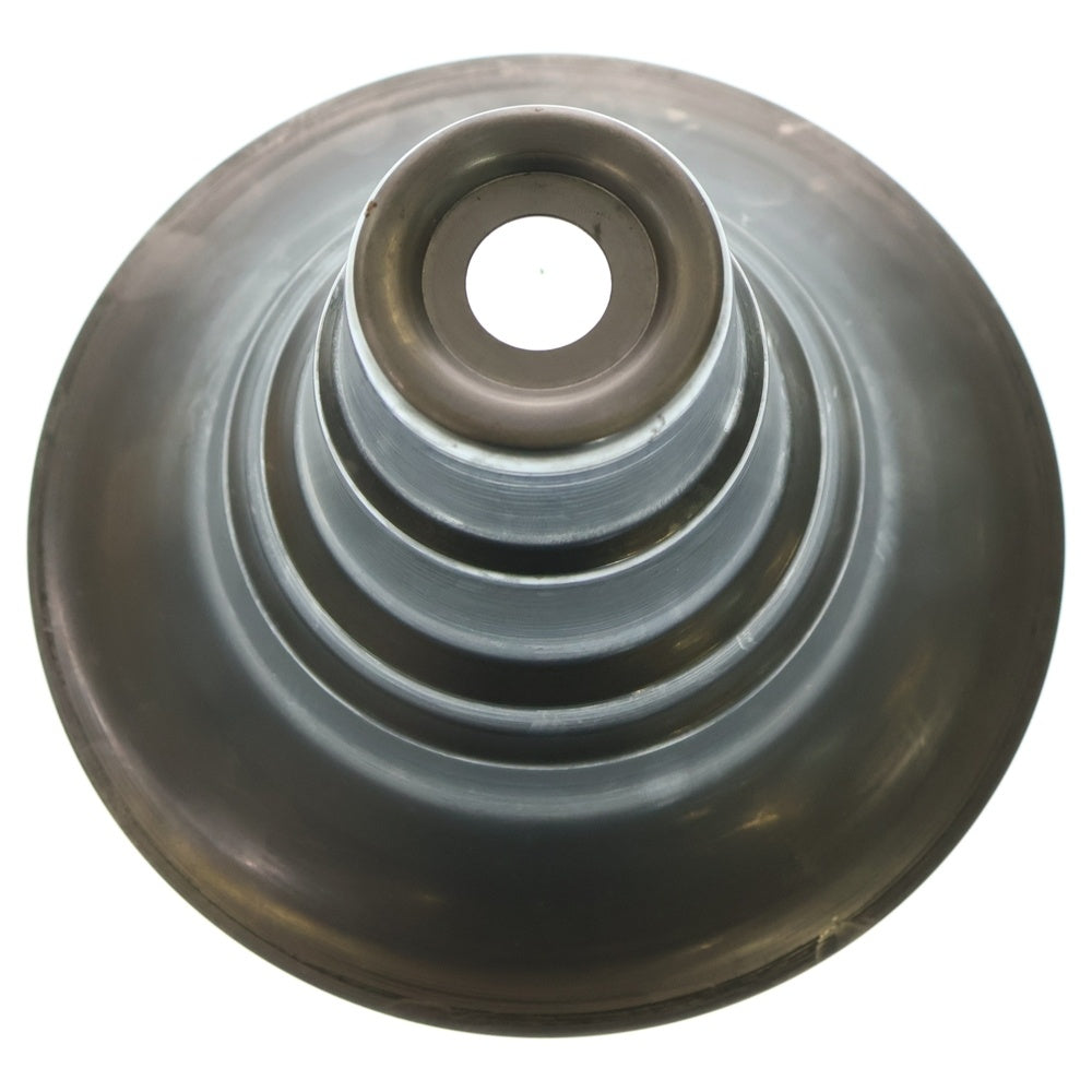 m&m(エムアンドエム) ×MASSES POT TYPE 2 - Shade STEEL / SMALL マシス シェード 鉄鉢 ポット シルバー