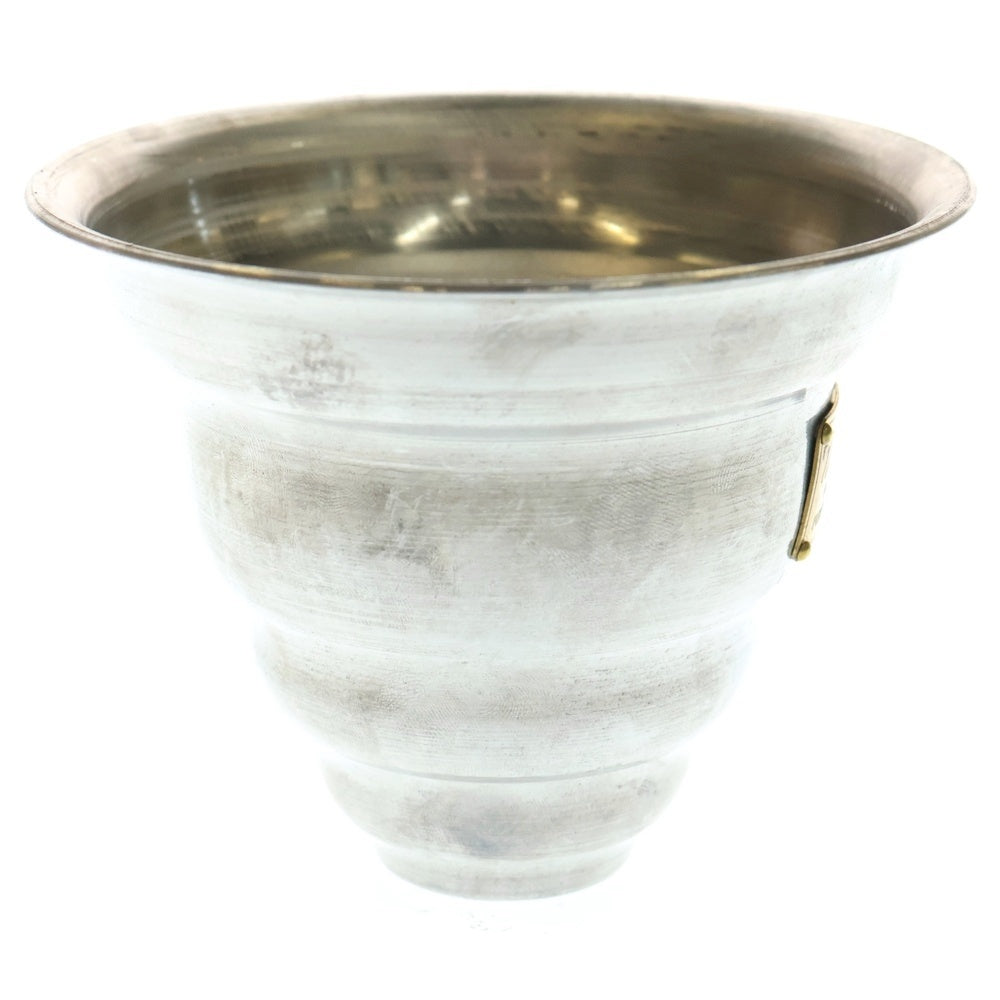 m&m(エムアンドエム) ×MASSES POT TYPE 6 - Bibendum Aluminum / SMALL マシス ビバンダム アルミ鉢 ポット シルバー