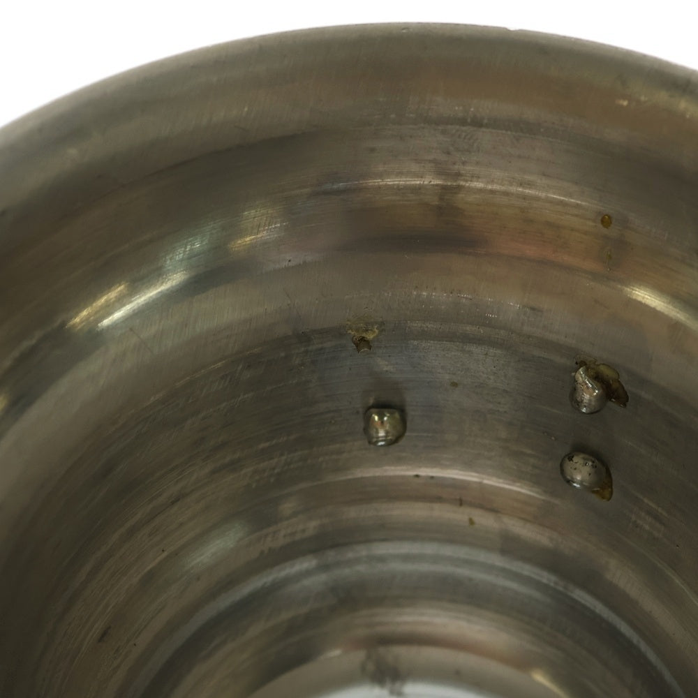 m&m(エムアンドエム) ×MASSES POT TYPE 6 - Bibendum Aluminum / SMALL マシス ビバンダム アルミ鉢 ポット シルバー