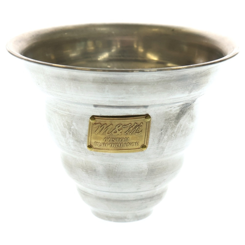 m&m(エムアンドエム) ×MASSES POT TYPE 6 - Bibendum Aluminum / SMALL マシス ビバンダム アルミ鉢 ポット シルバー