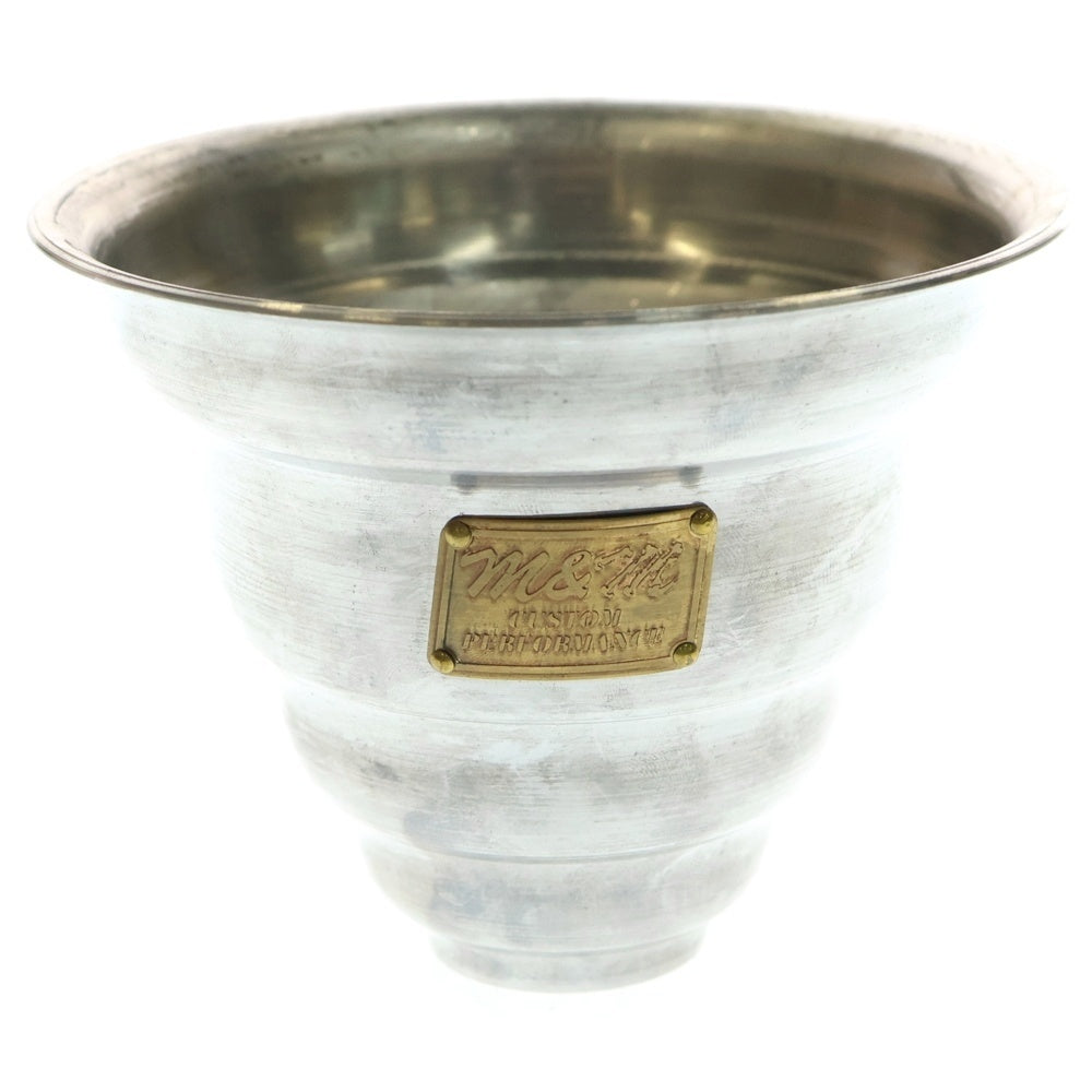 m&m(エムアンドエム) ×MASSES POT TYPE 6 - Bibendum Aluminum / SMALL マシス ビバンダム アルミ鉢 ポット シルバー