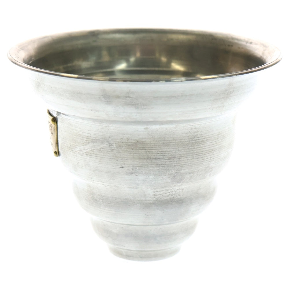 m&m(エムアンドエム) ×MASSES POT TYPE 6 - Bibendum Aluminum / SMALL マシス ビバンダム アルミ鉢 ポット シルバー