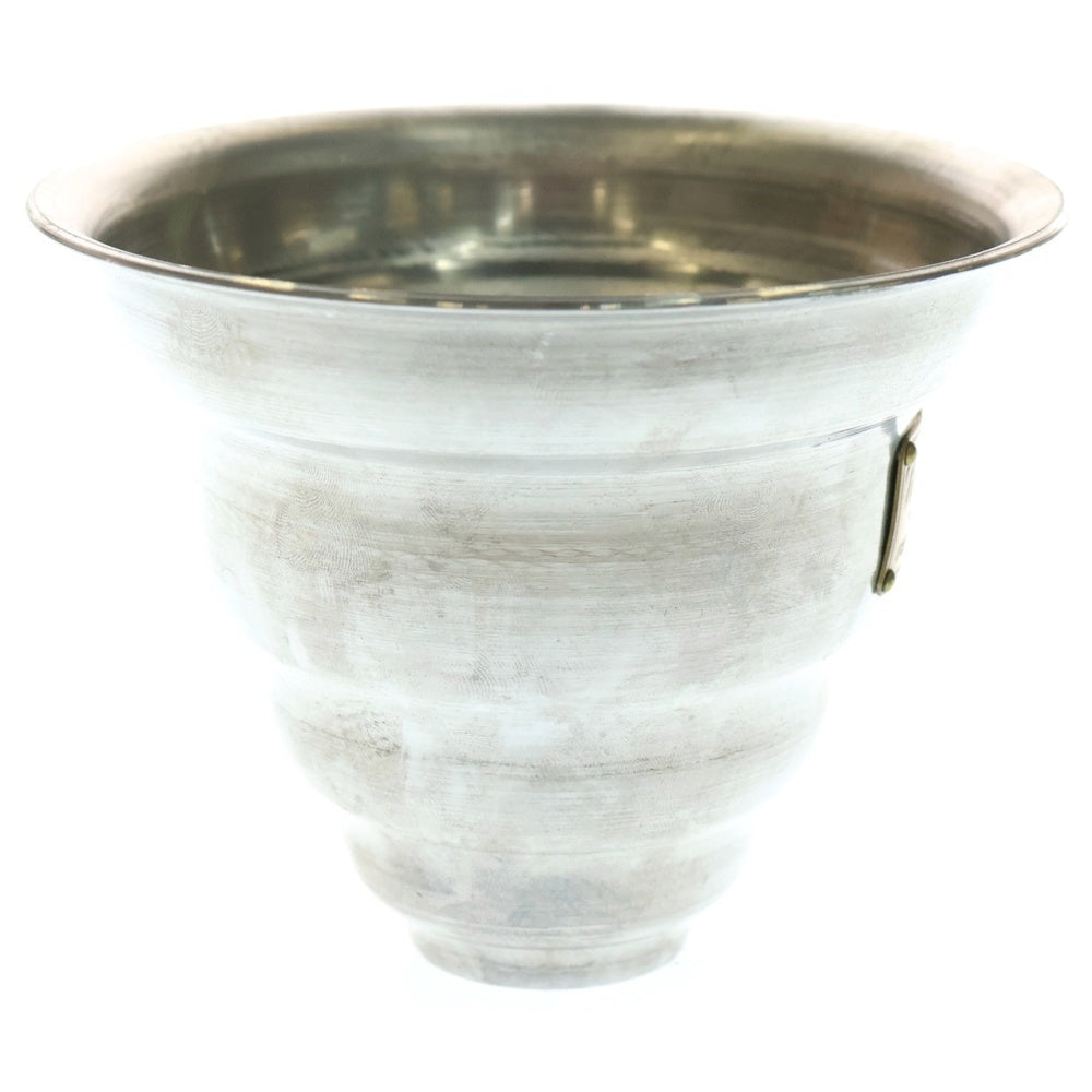 m&m(エムアンドエム) ×MASSES POT TYPE 6 - Bibendum Aluminum / SMALL マシス ビバンダム アルミ鉢 ポット シルバー