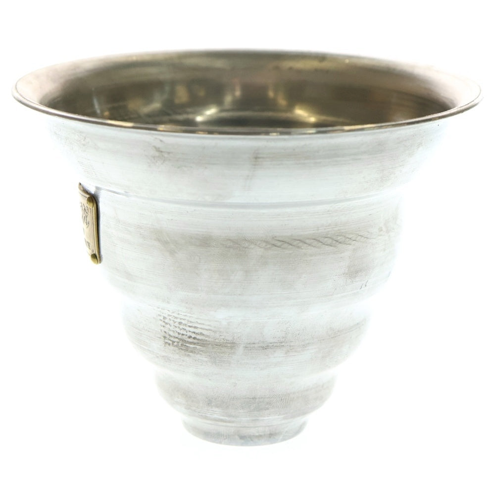 m&m(エムアンドエム) ×MASSES POT TYPE 6 - Bibendum Aluminum / SMALL マシス ビバンダム アルミ鉢 ポット シルバー