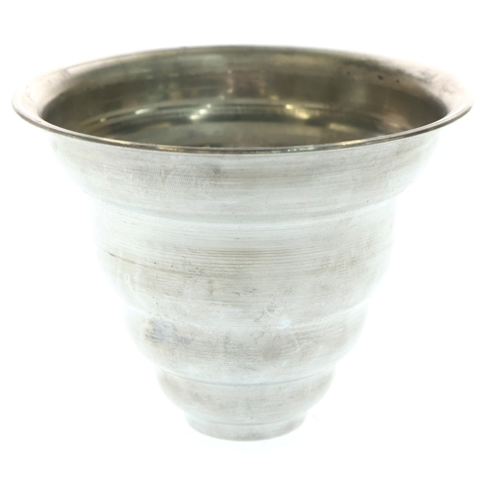 m&m(エムアンドエム) ×MASSES POT TYPE 6 - Bibendum Aluminum / SMALL マシス ビバンダム アルミ鉢 ポット シルバー