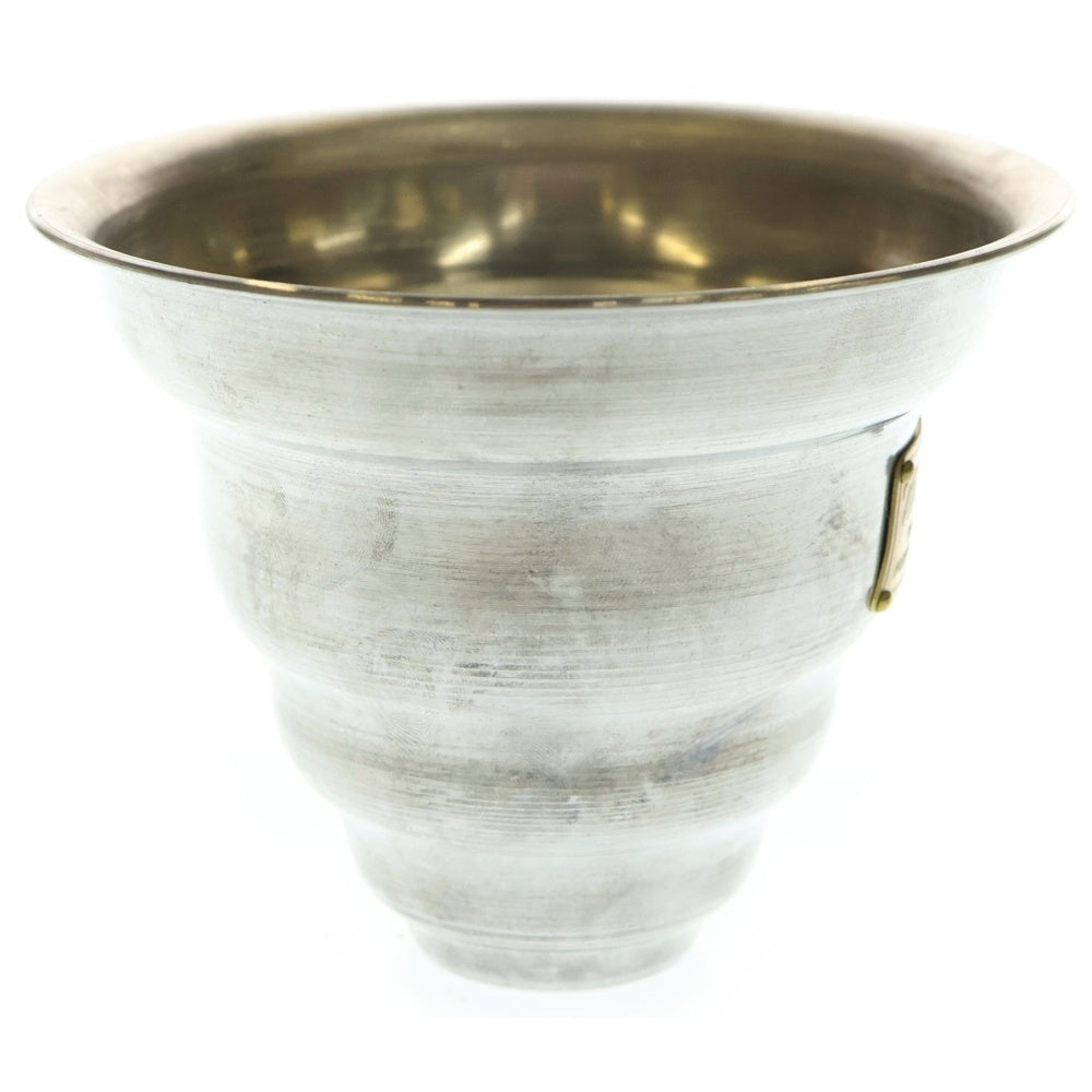 m&m(エムアンドエム) ×MASSES POT TYPE 6 - Bibendum Aluminum / SMALL マシス ビバンダム アルミ鉢 ポット シルバー