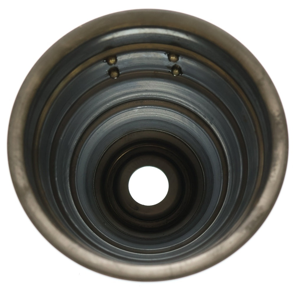 m&m(エムアンドエム) ×MASSES POT TYPE 1 - Chrysails STEEL / SMALL マシス クリサリス 鉄鉢 ポット シルバー