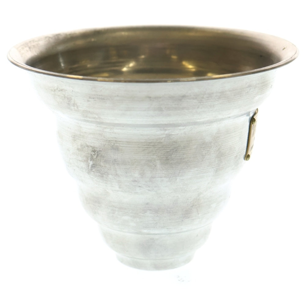 m&m(エムアンドエム) ×MASSES POT TYPE 6 - Bibendum Aluminum / SMALL マシス ビバンダム アルミ鉢 ポット シルバー