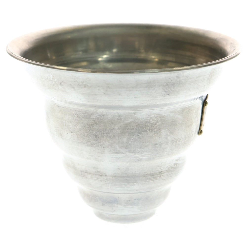 m&m(エムアンドエム) ×MASSES POT TYPE 6 - Bibendum Aluminum / SMALL マシス ビバンダム アルミ鉢 ポット シルバー