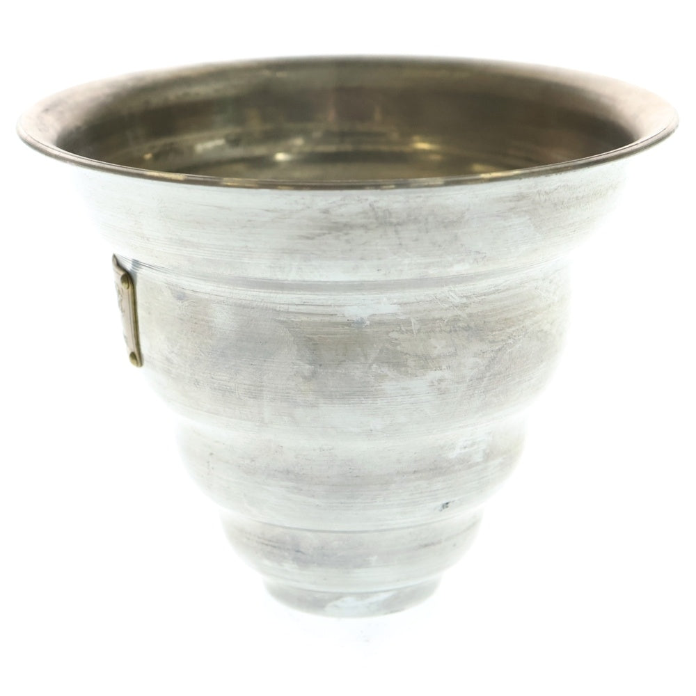 m&m(エムアンドエム) ×MASSES POT TYPE 6 - Bibendum Aluminum / SMALL マシス ビバンダム アルミ鉢 ポット シルバー