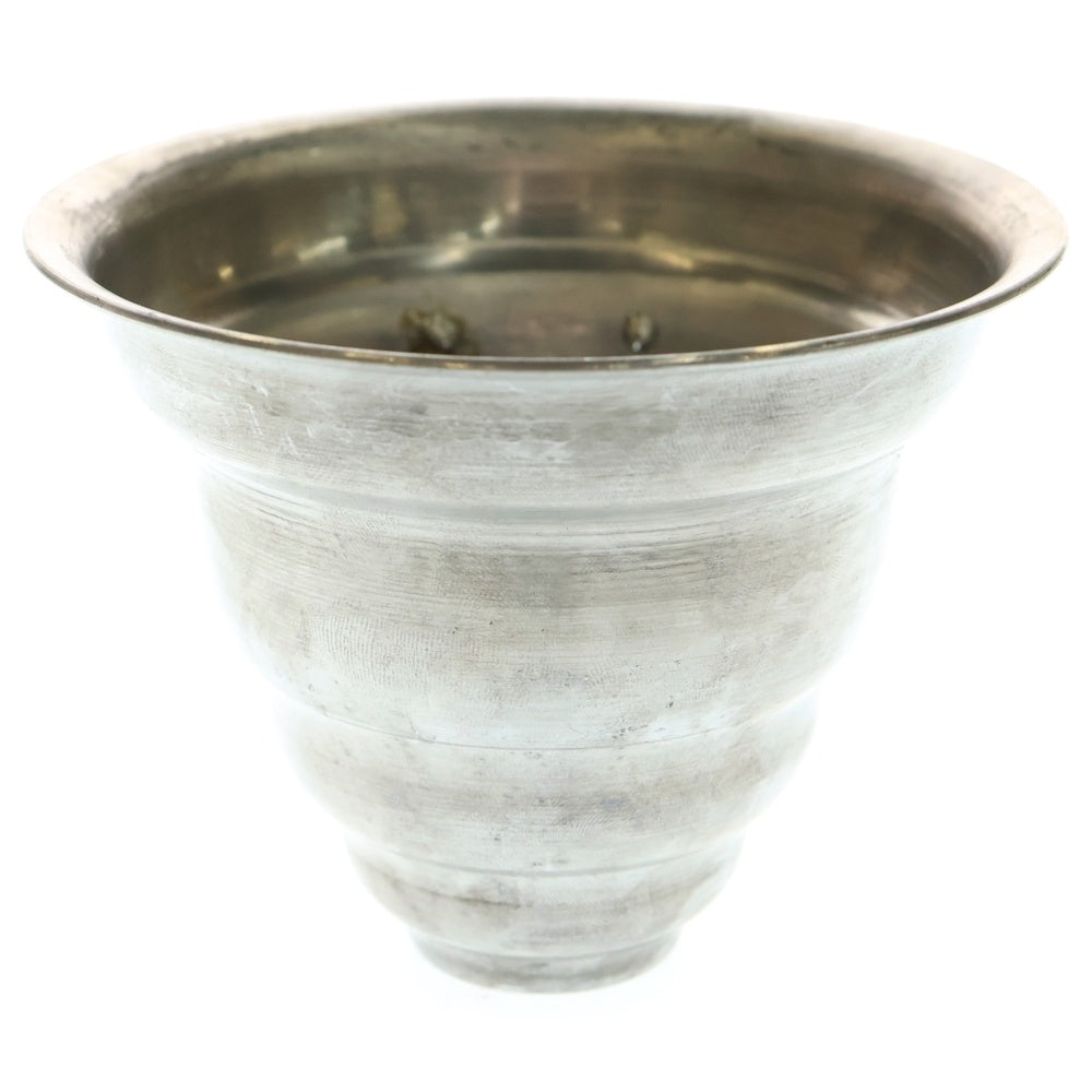 m&m(エムアンドエム) ×MASSES POT TYPE 6 - Bibendum Aluminum / SMALL マシス ビバンダム アルミ鉢 ポット シルバー