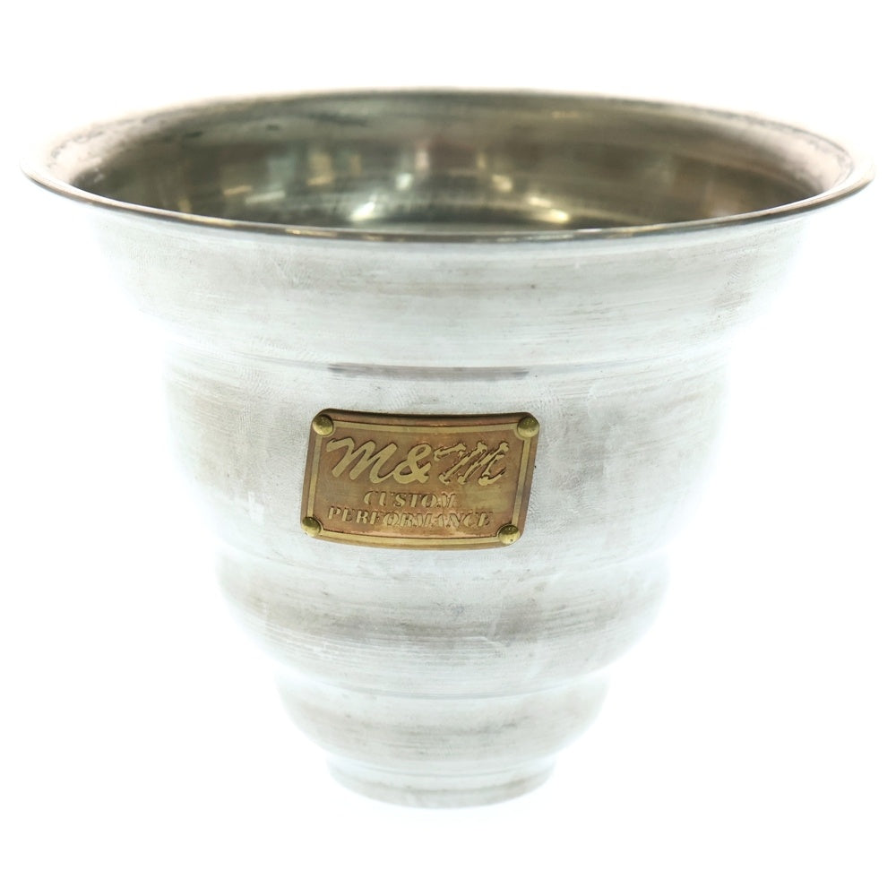 m&m(エムアンドエム) ×MASSES POT TYPE 6 - Bibendum Aluminum / SMALL マシス ビバンダム アルミ鉢 ポット シルバー