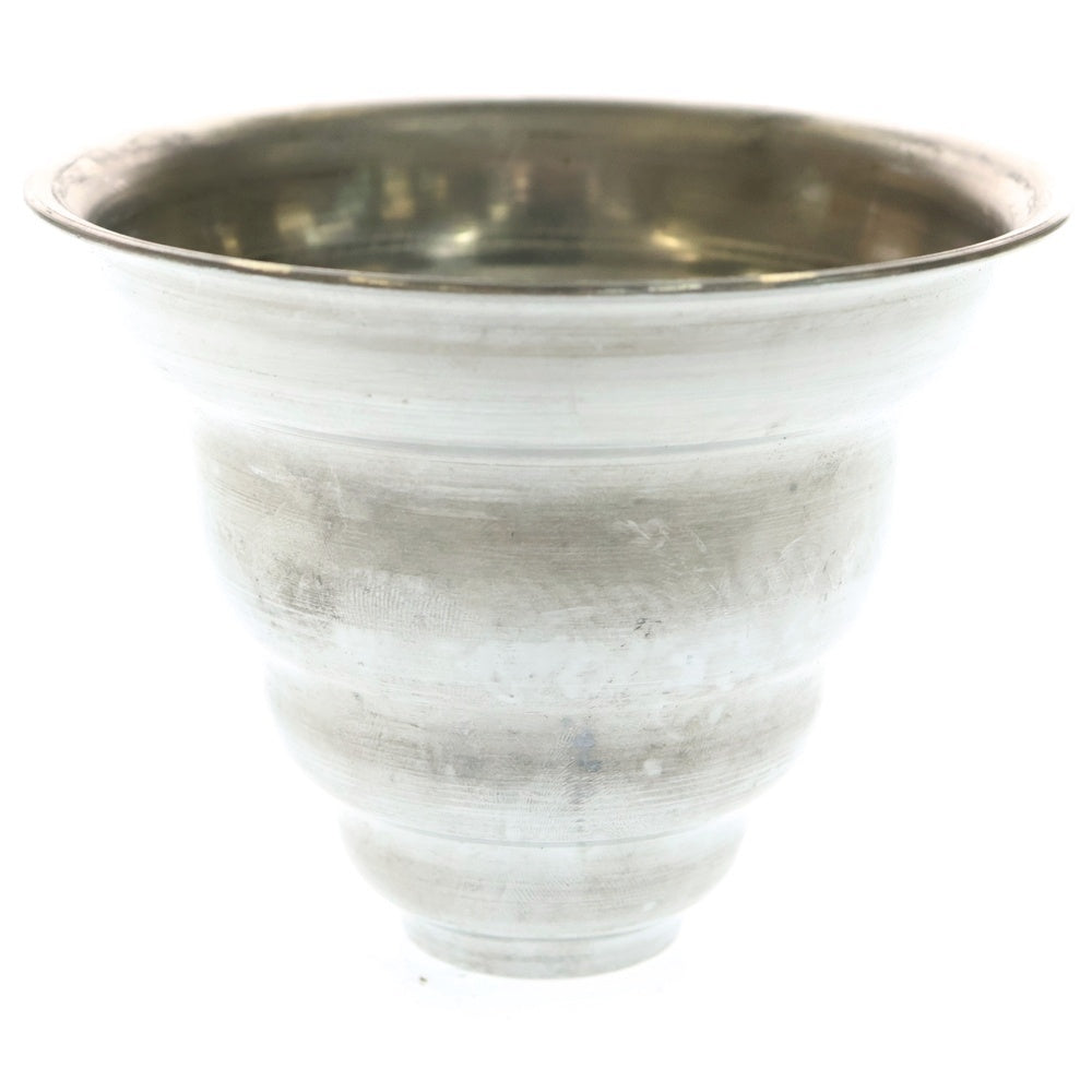 m&m(エムアンドエム) ×MASSES POT TYPE 6 - Bibendum Aluminum / SMALL マシス ビバンダム アルミ鉢 ポット シルバー