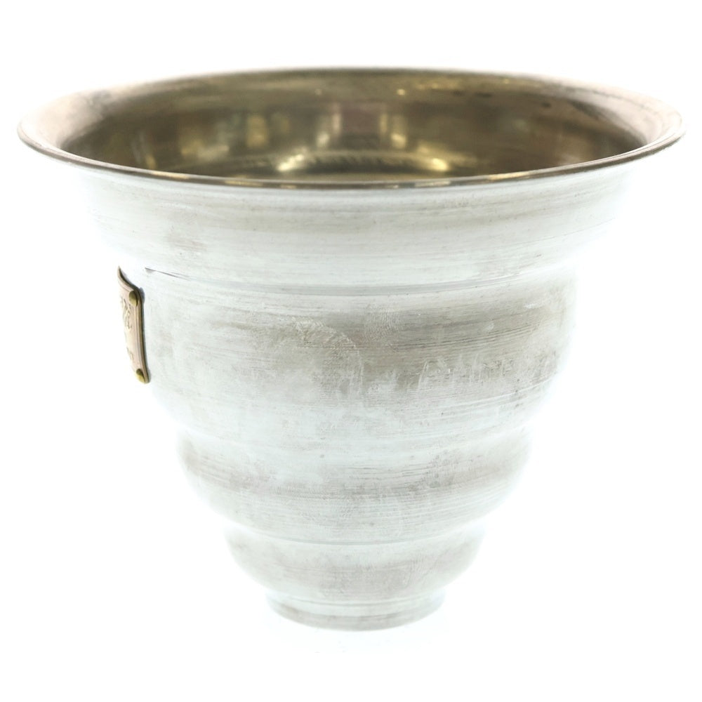 m&m(エムアンドエム) ×MASSES POT TYPE 6 - Bibendum Aluminum / SMALL マシス ビバンダム アルミ鉢 ポット シルバー