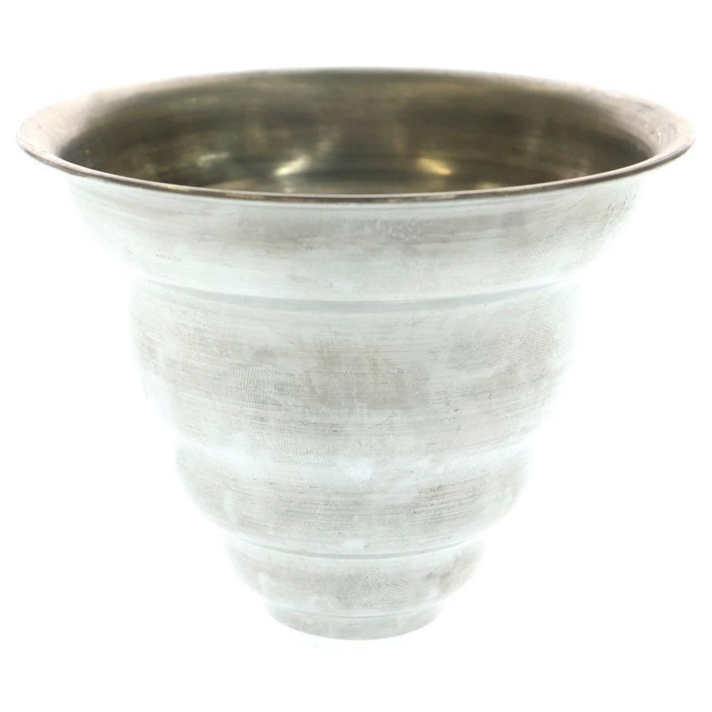 m&m(エムアンドエム) ×MASSES POT TYPE 6 - Bibendum Aluminum / SMALL マシス ビバンダム アルミ鉢 ポット シルバー