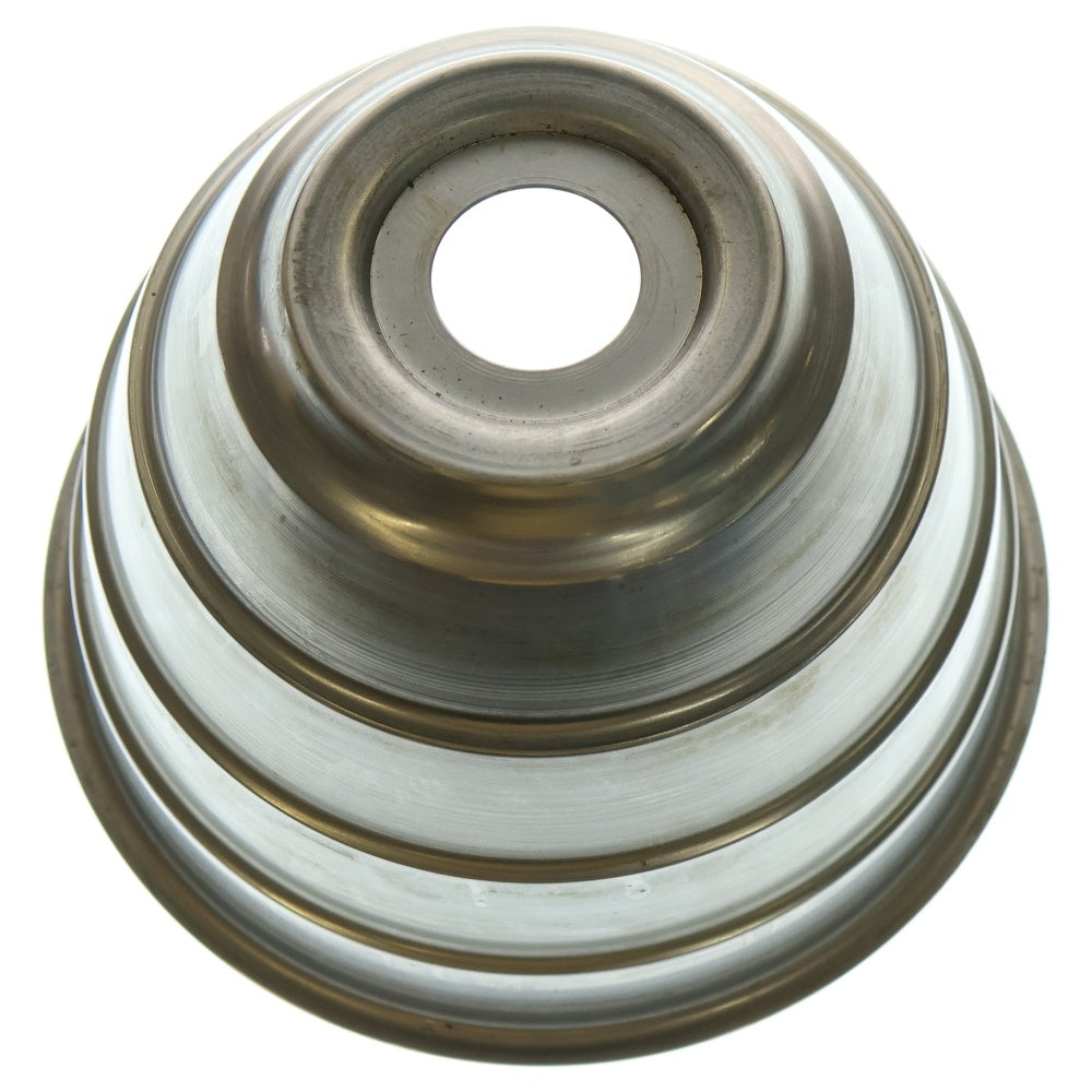 m&m(エムアンドエム) ×MASSES POT TYPE 4 - TERMIT STEEL / LARGE マシス ターミット 鉄鉢 ポット シルバー