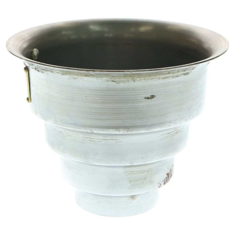 m&m(エムアンドエム) ×MASSES POT TYPE 8 - CLIFF STEEL / SMALL マシス クリフ 鉄鉢 ポット シルバー