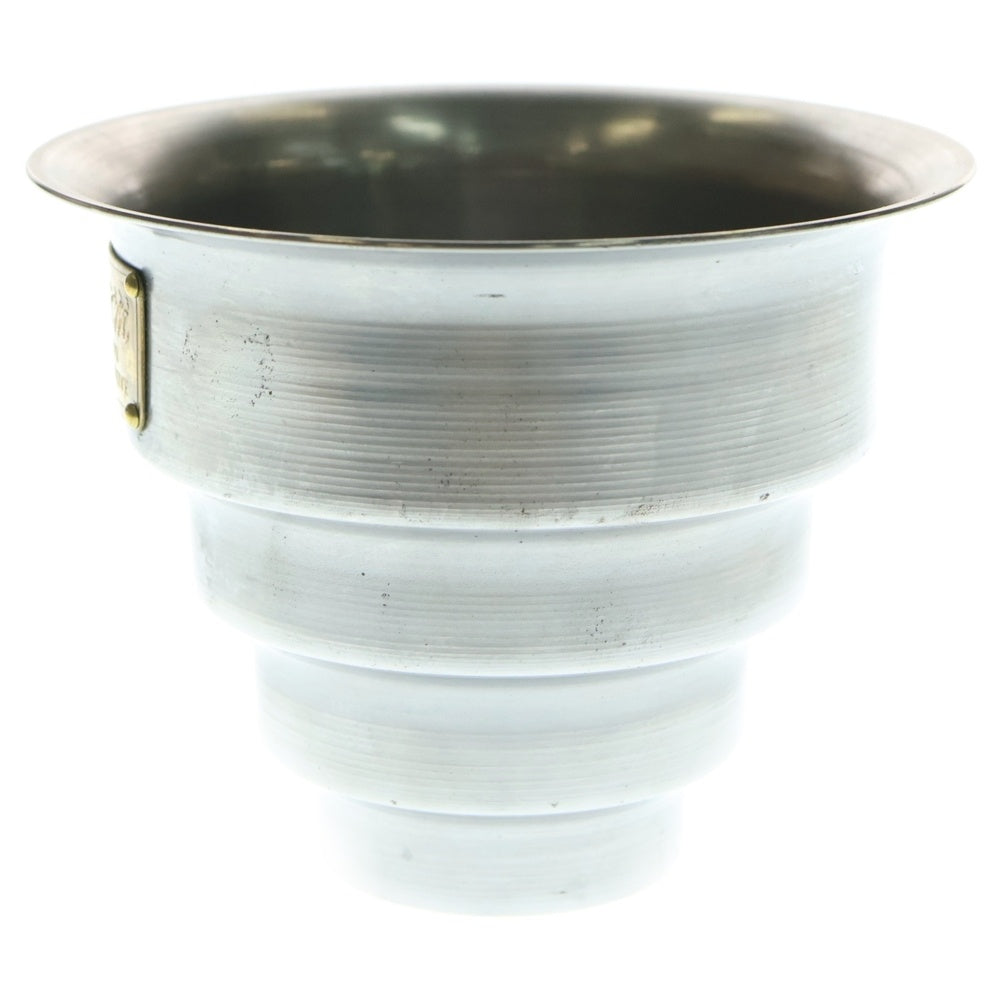 m&m(エムアンドエム) ×MASSES POT TYPE 8 - CLIFF STEEL / SMALL マシス クリフ 鉄鉢 ポット シルバー