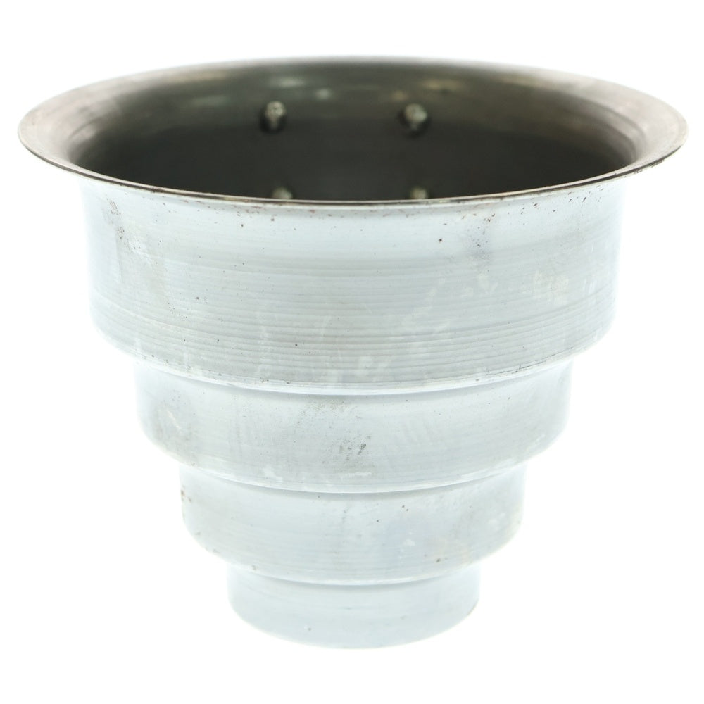 m&m(エムアンドエム) ×MASSES POT TYPE 8 - CLIFF STEEL / SMALL マシス クリフ 鉄鉢 ポット シルバー