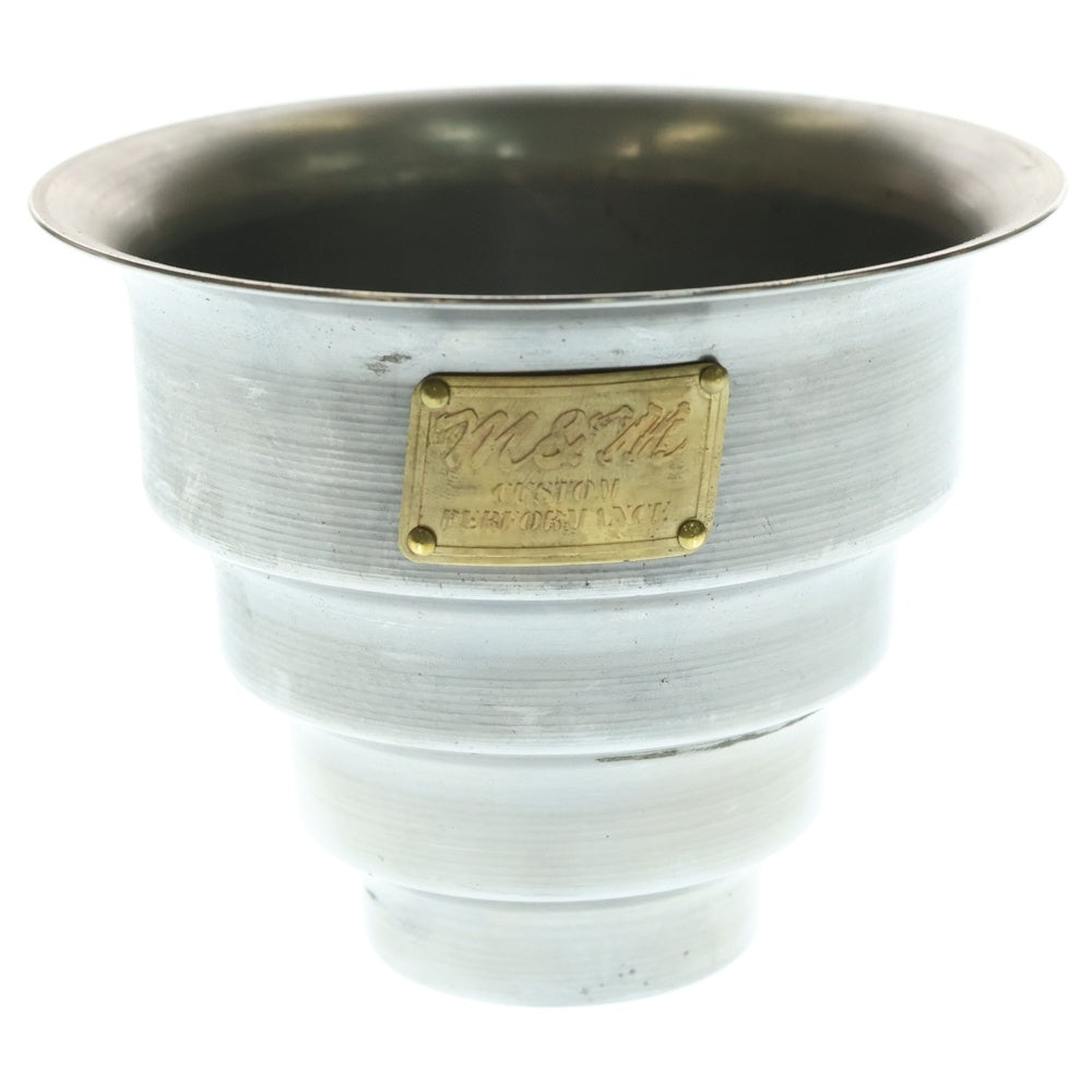 m&m(エムアンドエム) ×MASSES POT TYPE 8 - CLIFF STEEL / SMALL マシス クリフ 鉄鉢 ポット シルバー