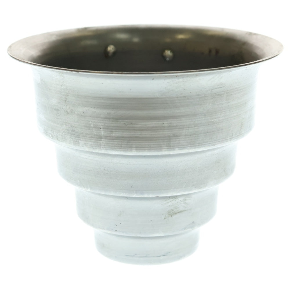 m&m(エムアンドエム) ×MASSES POT TYPE 8 - CLIFF STEEL / SMALL マシス クリフ 鉄鉢 ポット シルバー